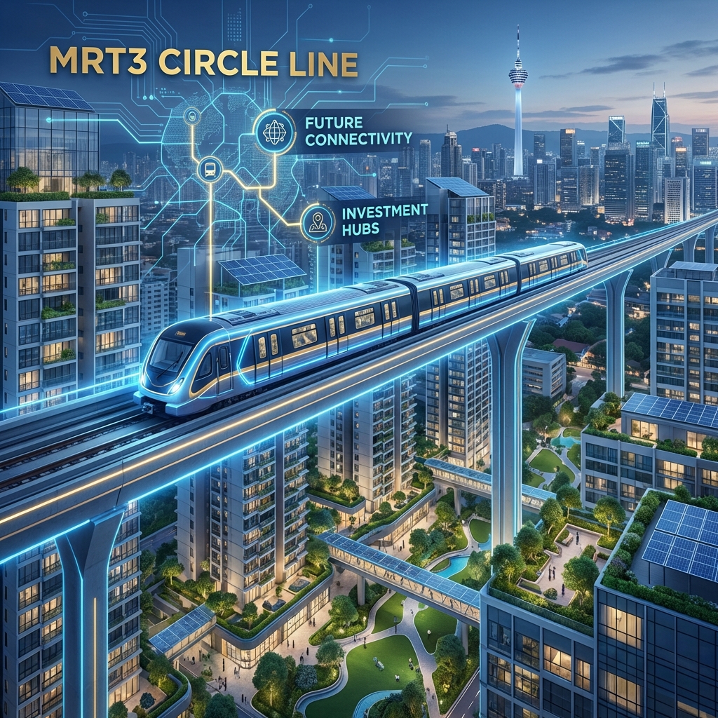 How the MRT3 Circle Line Impacts Klang Valley Property Values (2026 Forecast)